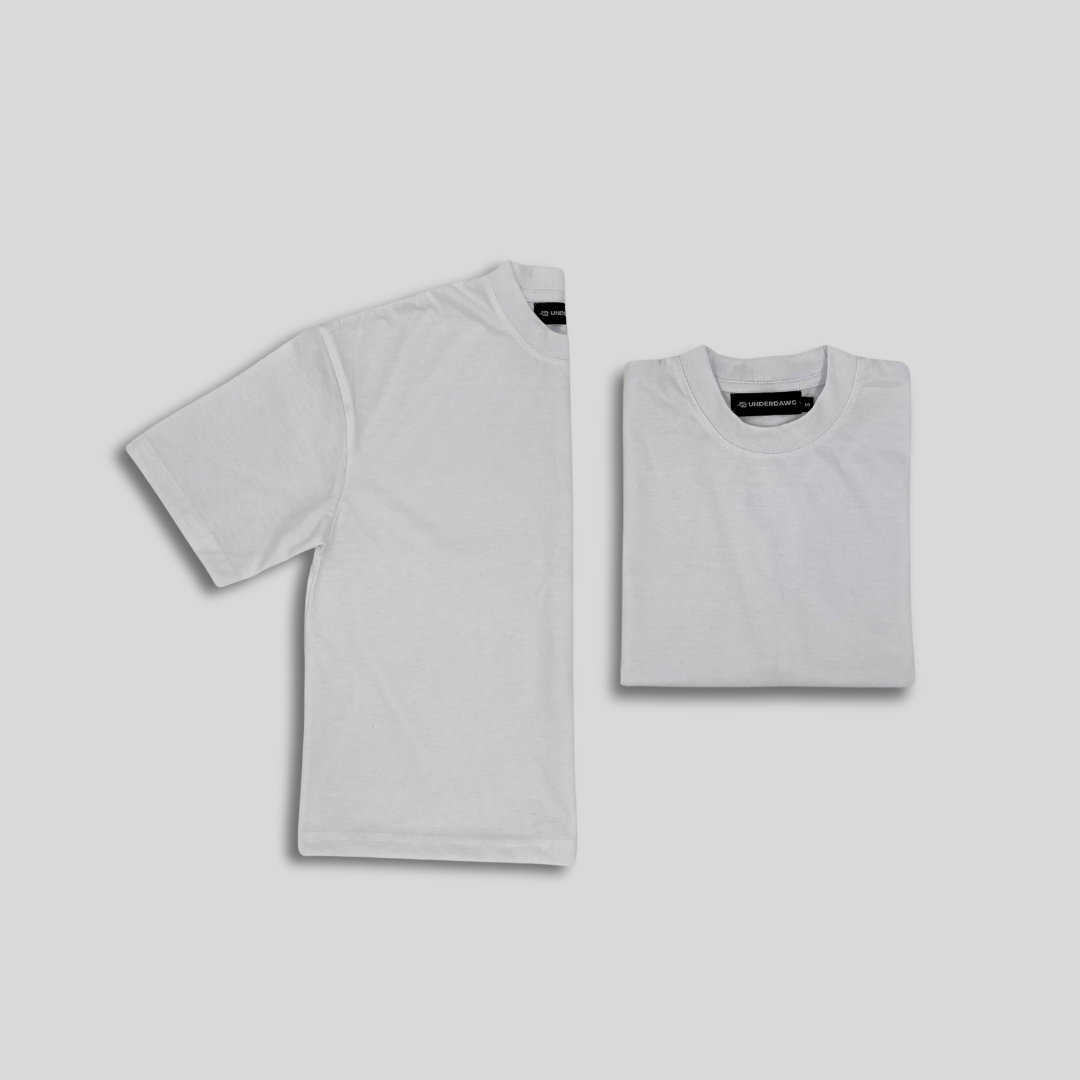 Basic Cropped Shirt - White