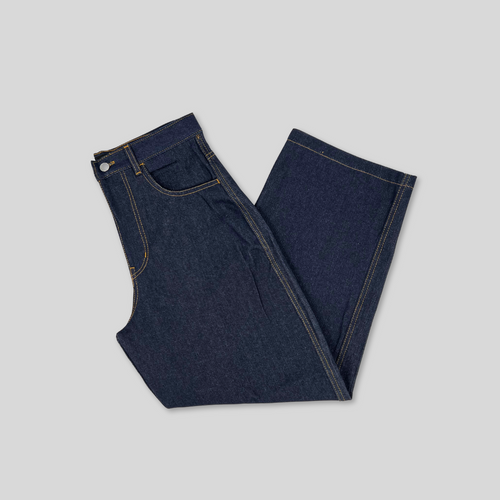 Baggy Denim Pants - Blue