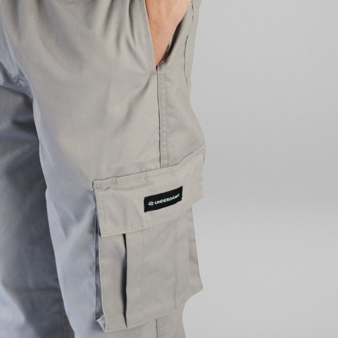 Cargo Pants - Light Gray