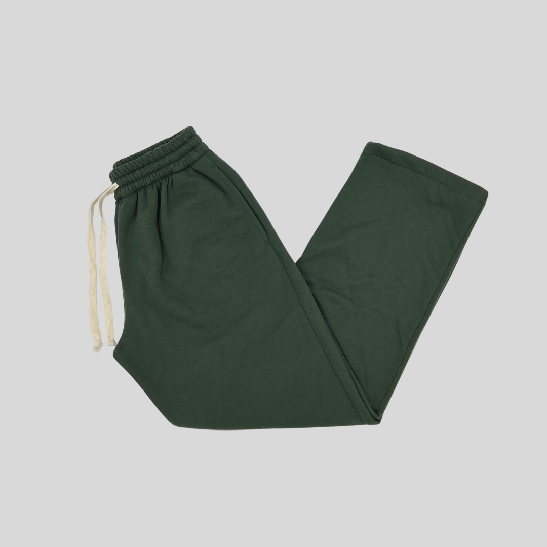 Baggy Sweatpants - Moss Green